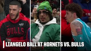 LiAngelo Ball in attendance for Hornets-Bulls to watch brothers LaMelo & Lonzo | NBA on ESPN