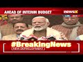 PM Modis Address Before Budget | Says We have Examples of Women Empowerment this Time | NewsX
