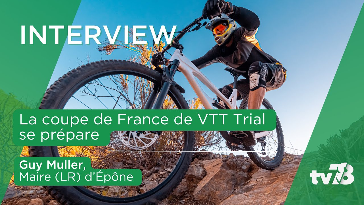 Interview express : La Coupe de France VTT TRIAL 2023 à Épône