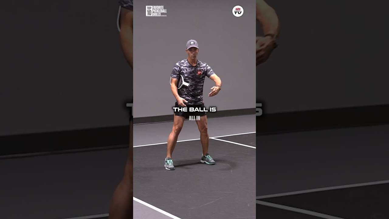 Pickleball coach Mark Price will take you through the Fireball Drill ☄️ #pickleball