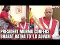 LK Advani | President Murmu Confers Bharat Ratna To Veteran BJP Leader LK Advani