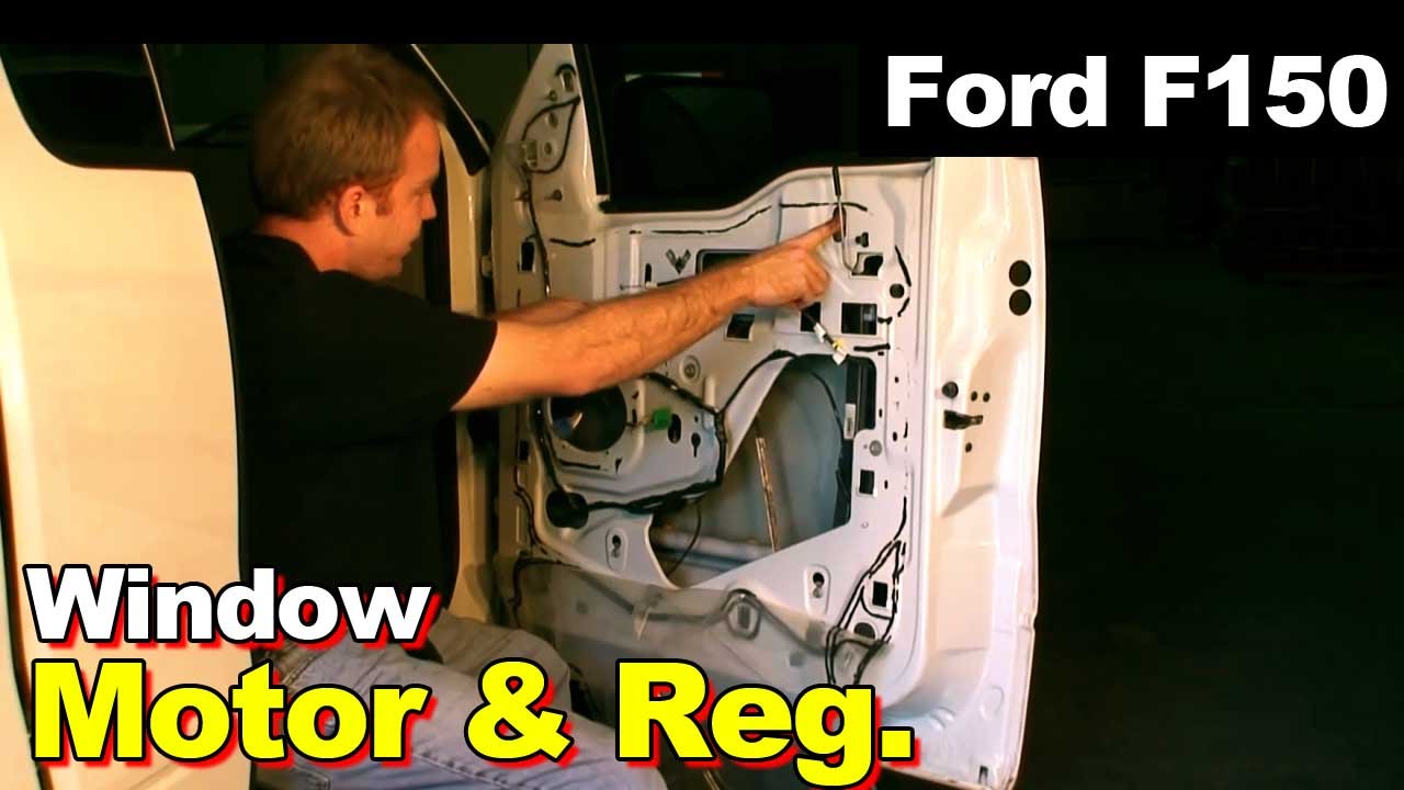 How to replace window motor in 2004 ford f150 #6