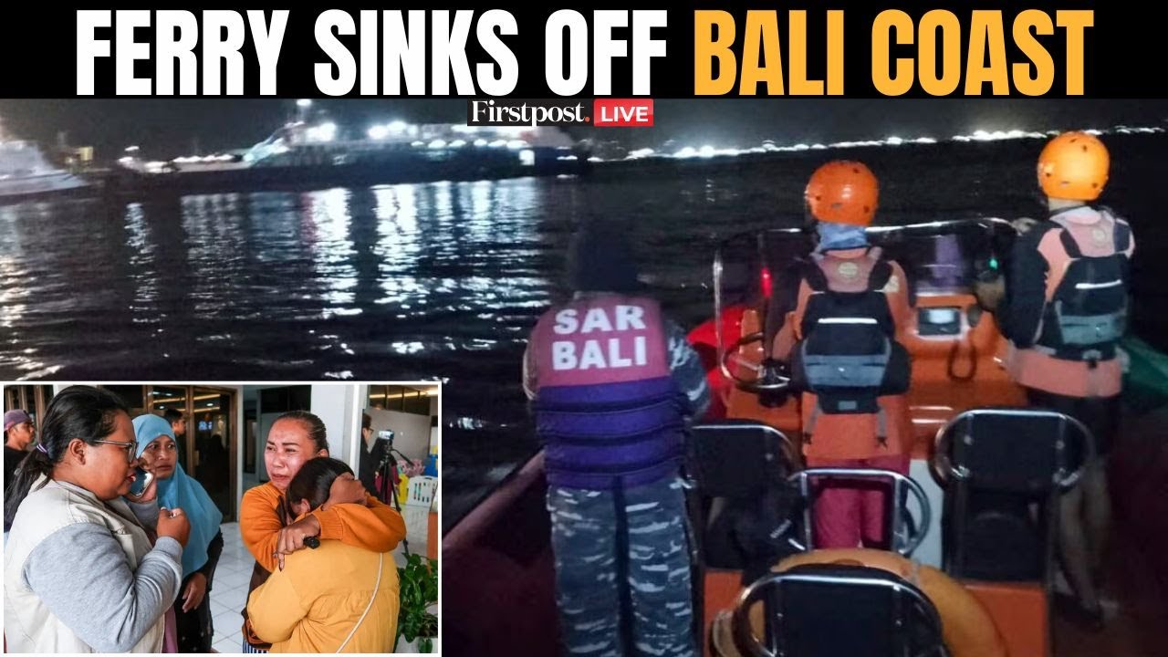Bali Ferry Accident LIVE Updates: At Least 4 Dead After Ferry Sinks Near Bali | Indonesia