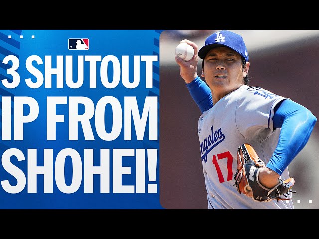FULL START: 3 shutout innings from Shohei Ohtani vs. the Giants! | 大谷翔平ハイライト