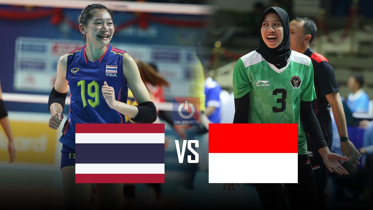 🔴Full HD | THAILAND vs INDONESIA | Women's Volleyball SEA Games