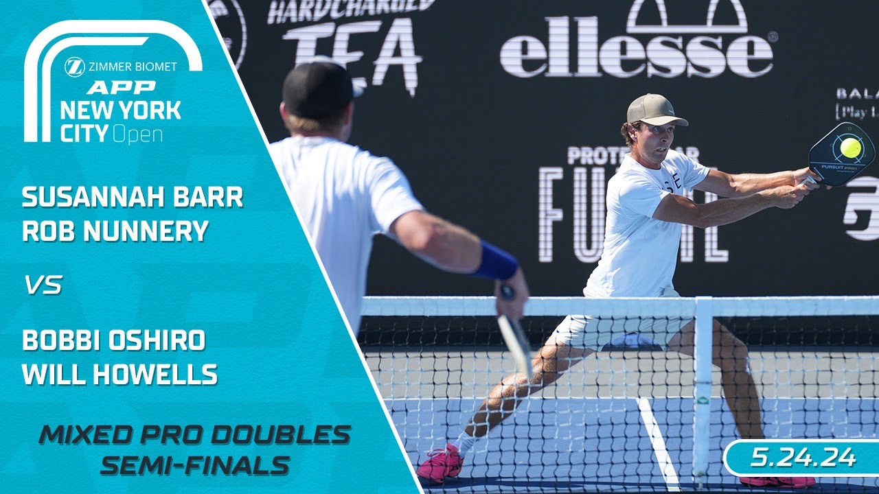 2024 Zimmer Biomet APP New York City Open I Barr/Nunnery vs. Oshiro/Howells | Mixed Doubles Semi