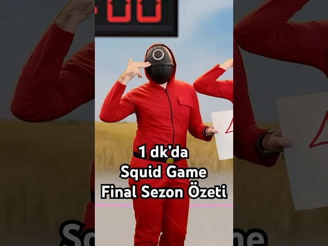 SQUID GAME 3 FİNAL ÖZET (çok kısa!) #keşfet #squidgame #squidgame3 #final #netflix