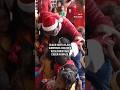 Black Santa Claus surprises children with Christmas cheer in Brazil