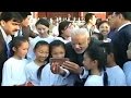 After Tai Chi at Temple of Heaven, it was selfie time for PM Modi