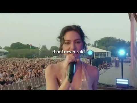 Gracie Abrams - I Told You Things (Angry Version) | Live with Lyrics