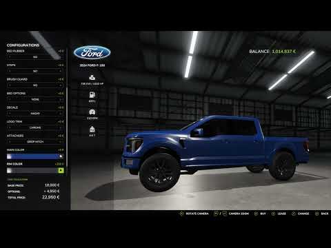 FS25 2024 Ford F-150 v1.0.0.0