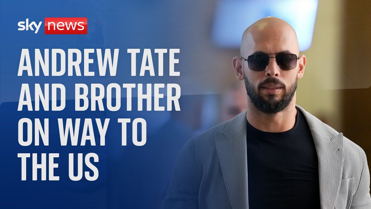 Andrew and Tristan Tate reportedly leave Romania on private plane heading to US