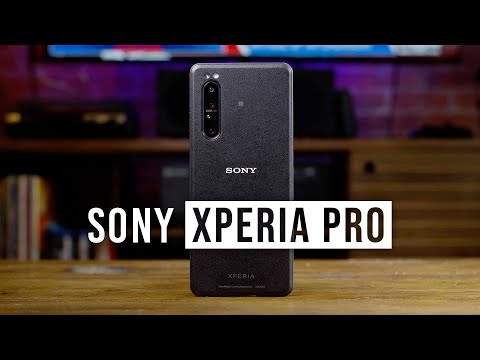 Sony Xperia PRO 5G Smartphone - First Look Sony Xperia PRO 5G Smartphone - First Look