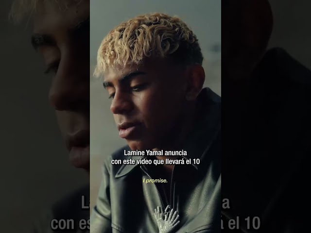 El ÉPICO vídeo de LAMINE YAMAL para anunciar que llevará el '10'