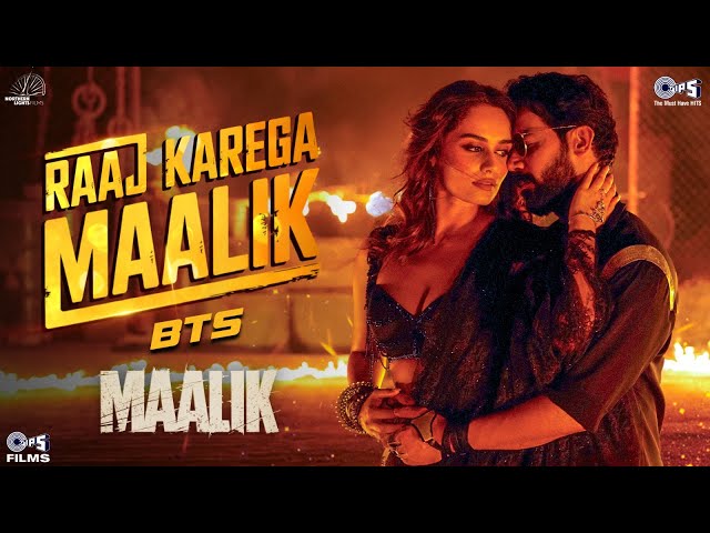 Raaj Karega Maalik - BTS | Maalik | Rajkummar Rao, Manushi Chhillar |Sachin–Jigar|Akasa, MC SQUARE