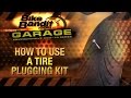 BikeBandit Garage: How-to Plug a Tubeless Motorcycle Tire at BikeBandi