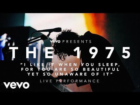 I like it when you sleep, for you are so beautiful yet so unaware of it - (Vevo Present...