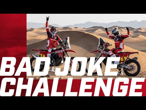 THE GASGAS BAD JOKE CHALLENGE – FEATURING ‘SANDERLANDERS’