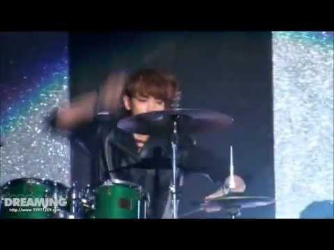 11.12.31 SHINee Minho drummer - Lucifer Remix@ɱβҪ