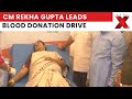 CM Rekha Gupta leads blood donation drive as Seva Pakhwada celebrates PM Modi’s milestone