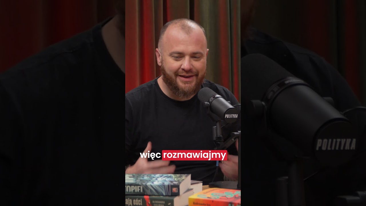 Wojciech Chmielarz: warto rozmawiać o książkach #shorts
