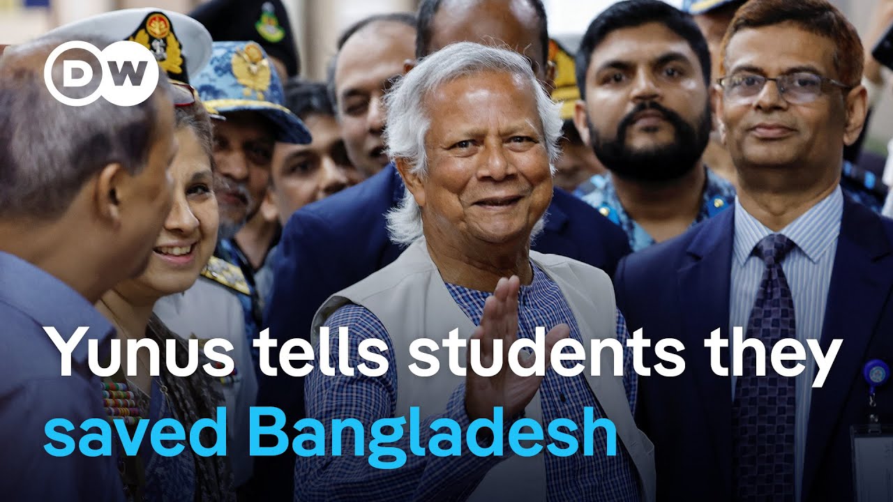 Muhammad Yunus welcomes a 'second independence' for Bangladesh | DW News