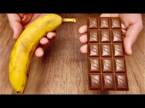 Upload mp3 to YouTube and audio cutter for Hast du Banane und Schokolade? Nur 2 Zutaten! Ohne Zucker und Mehl! Schokoladendessert in 5 Minuten! download from Youtube