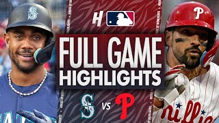 Seattle Mariners vs Philadelphia Phillies - FULL GAME HIGHLIGHTS | August 19, 2025 MLB Season