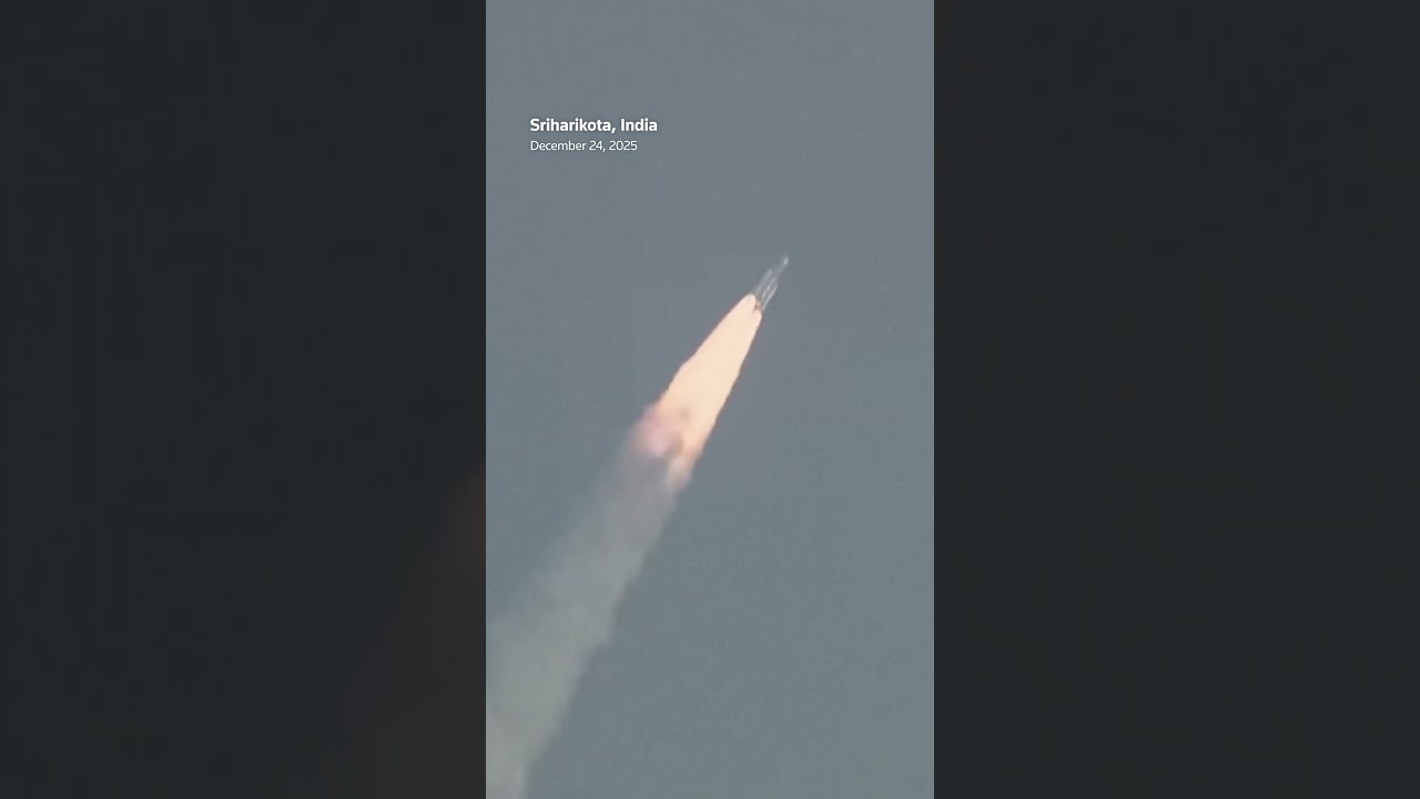 India launches the country's 'heaviest satellite' into orbit