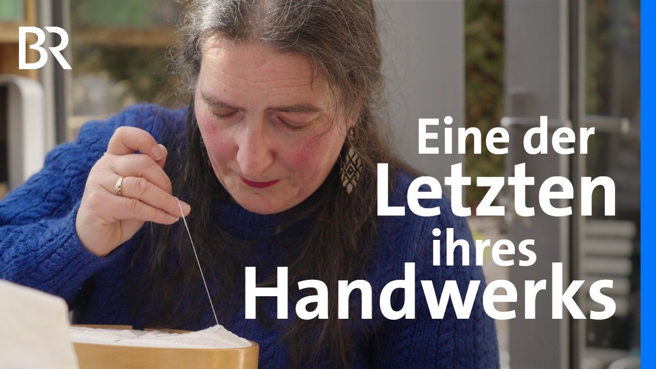 Ein Beruf stirbt aus: Die letzte Handstickerin Deutschlands | Was bleibt 2/6 | Handwerk | BR
