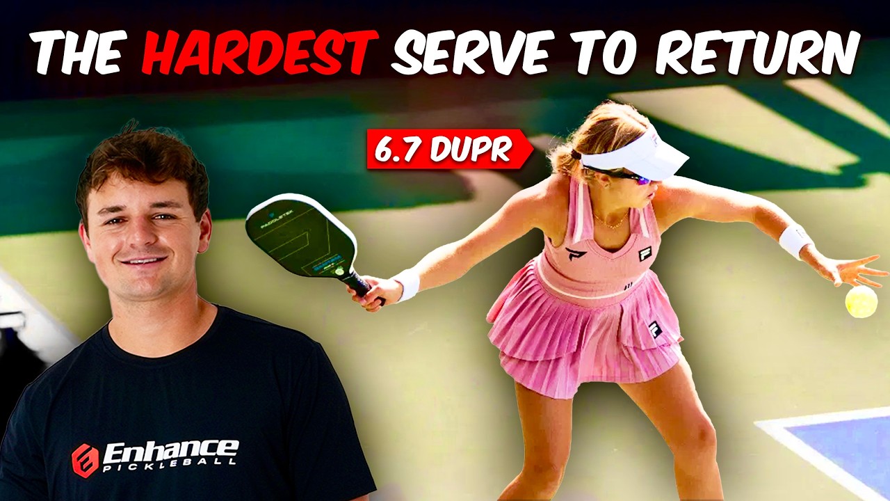The New Hardest Serve to Return in Pickleball: The Fade Serve
