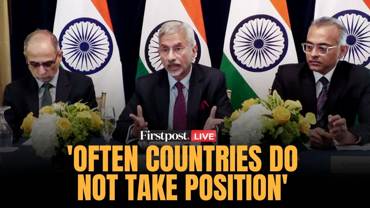 LIVE: India’s EAM Jaishankar Slams Global Double Standards on Terrorism at Washington DC Briefing