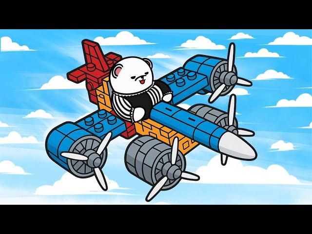 สร้างเครื่องบินมั่วๆ เจอนรกกลางฟ้า ✈️ Roblox
