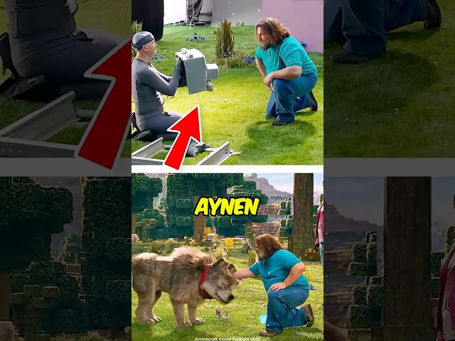 Minecraft Filminde Özel Efektler Olmazsa 😳🎬