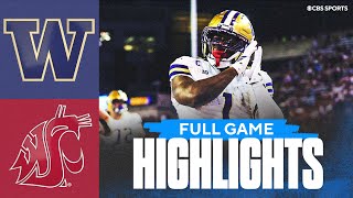 Washington Huskies vs Washington State Cougars | Apple Cup | Full Game Highlights