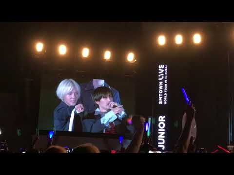 Super Junior SM Town Live in Dubai - Member’s Introduction