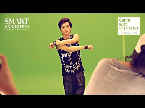 120903 Genie with SMARTIST Making Film - EXO (1)