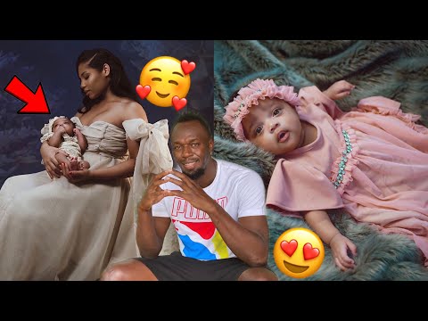 Usain Bolt shares first pics of his daughter Usain Bolt shares first pics of his daughter