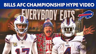 Matty Matheson: EVERYBODY EATS!!! | Buffalo Bills AFC Championship Matchup Hype Video!