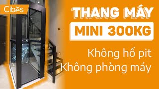 Review Cầu Thang Máy Mini Không Hố Pit - Không Phòng Máy - Cho Nhà  Cải Tạo | Cibes Lift Vietnam