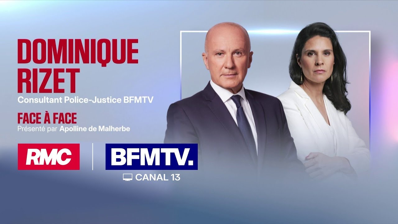 EN DIRECT - Dominique Rizet est l'invité du Face à Face d'Apolline de Malherbe