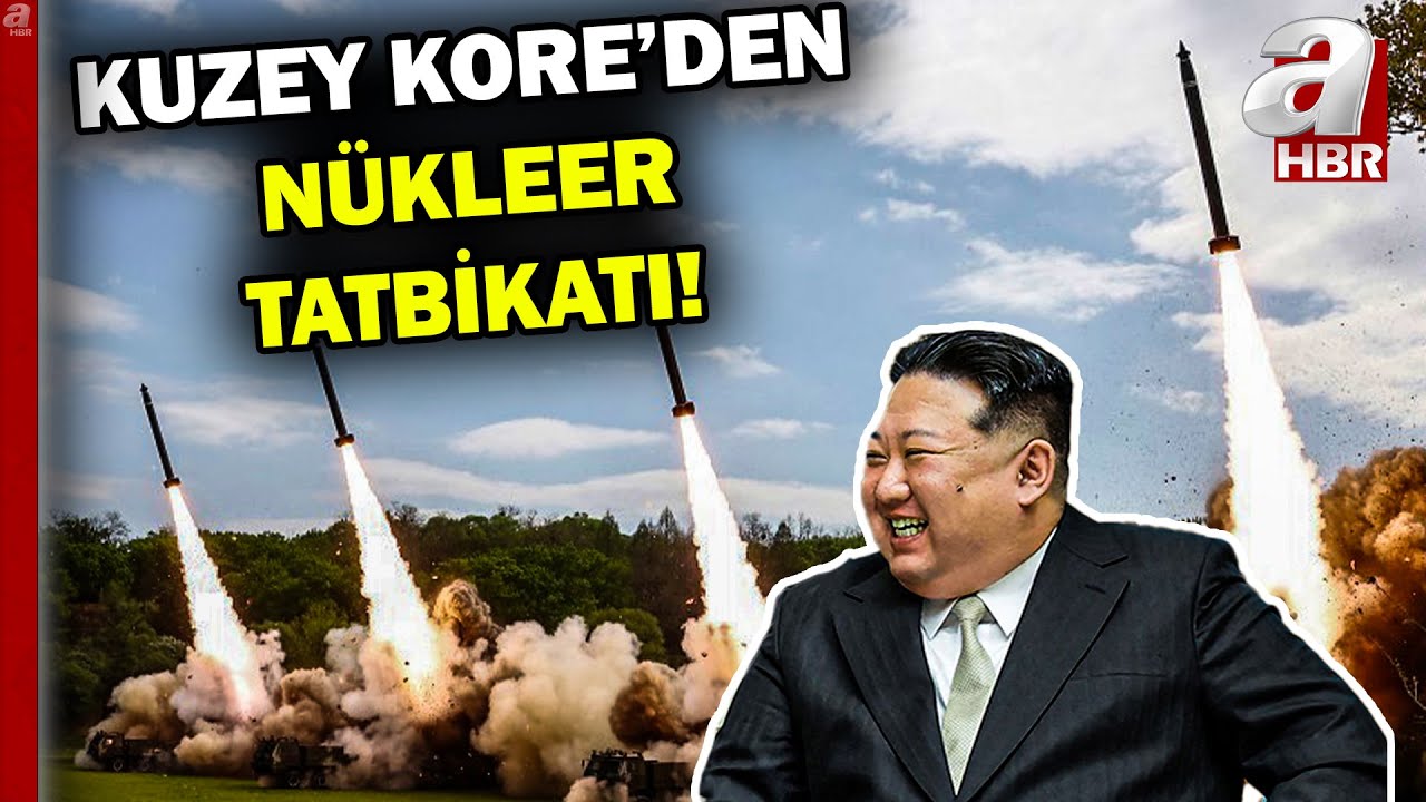 Kuzey Kore'den Japon Denizi'ne balistik füze denemesi! Nükleer saldırıya karşı tatbikat | A Haber