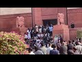MP Mimics Vice President At Protest, Rahul Gandhi Takes Video: Im So Tall!  - 01:11 min - News - Video