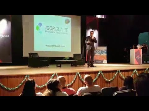 Neurocientista Dr. Igor Duarte. Palestra Guerra dos cérebros