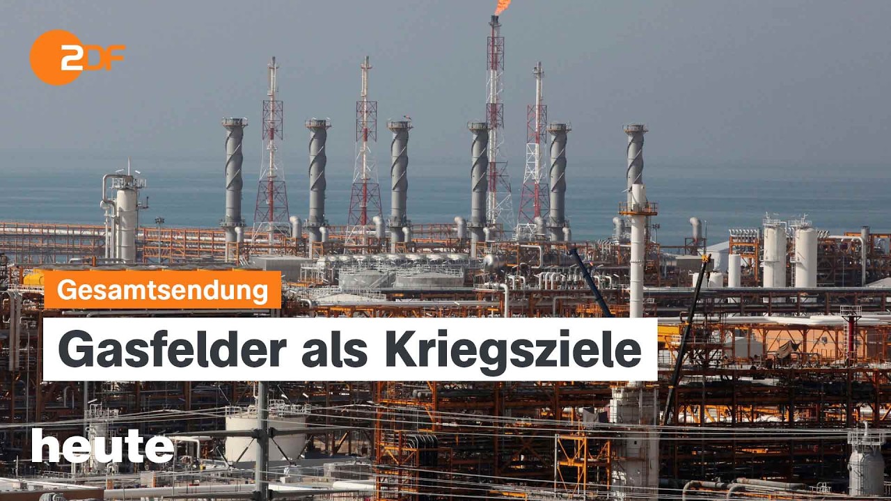 heute 19:00 Uhr vom 19.03.2026 Angriff auf South Pars, Leipziger Buchmesse, EU-Gipfel