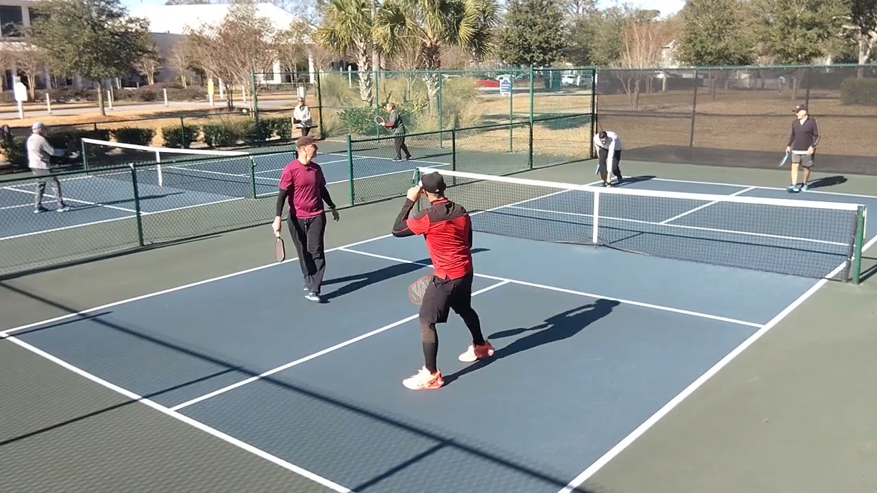 SLICK SIDE-SPIN SKIDDERS! 4.0 Pickleball Rec Game at Kingston Plantation in Myrtle Beach, SC