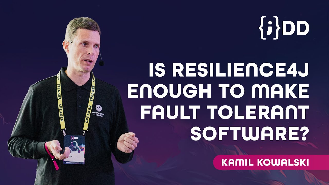 JDD 2024: Is Resilience4j adequate  to make responsibility  tolerant software? - Kamil Kowalski