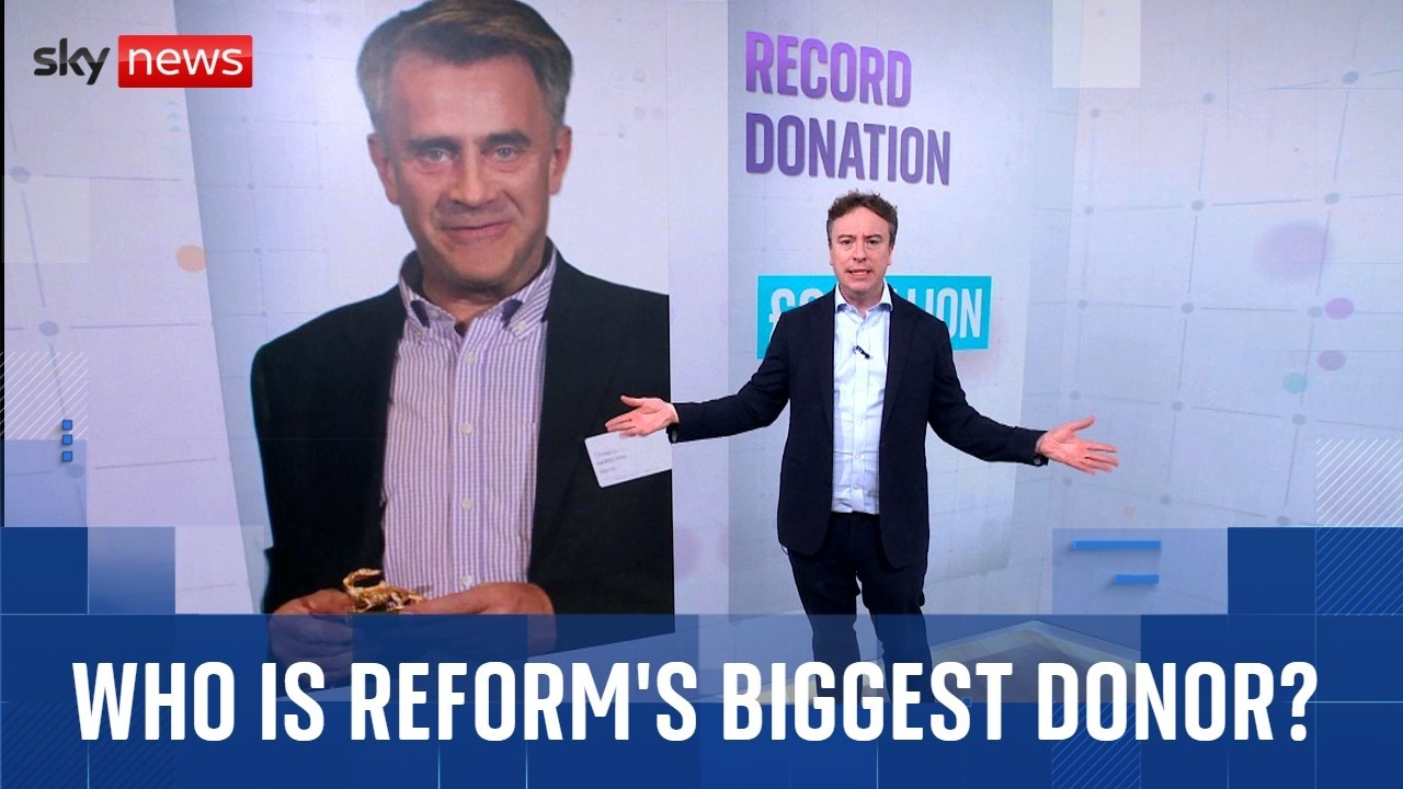 Who is Reform mega-donor Christopher Harborne - and why does he have two names?