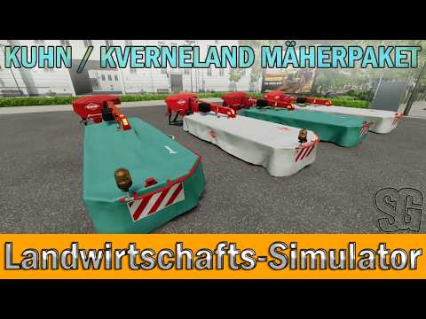 Kuhn / Kverneland mower pack v1.0.0.0