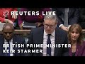 LIVE: British Prime Minister Keir Starmer takes questions in parliament